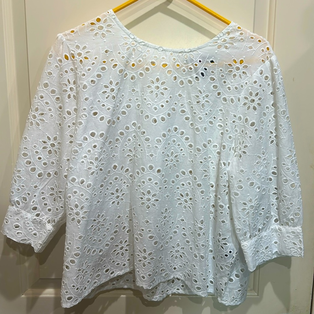 Rock and Roll eyelet shirt xl